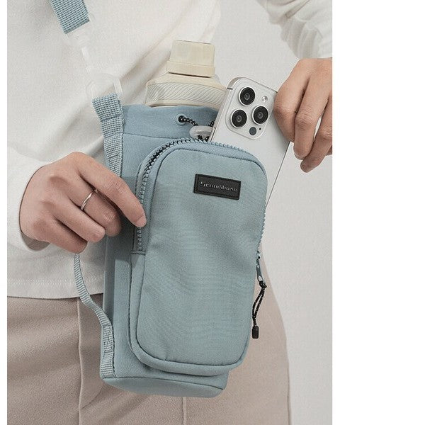 日本 LIZDAYS 防水 手機水壺隨身側背包 | 斜背水壺袋 時尚水壺袋 水壺背帶