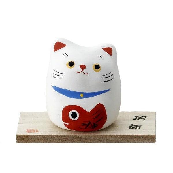 日本製 瀨戶燒 手繪陶瓷招財貓擺飾|開運小物 入宅禮 招財擺件