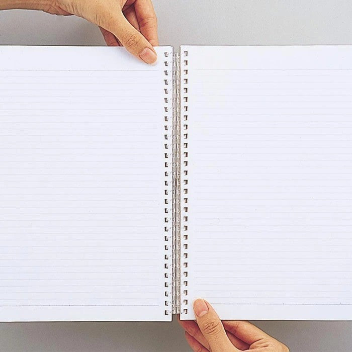 日本 LIHIT LAB 水滴系列 A6專用17孔活頁筆記本 | N-1665 附70入內頁