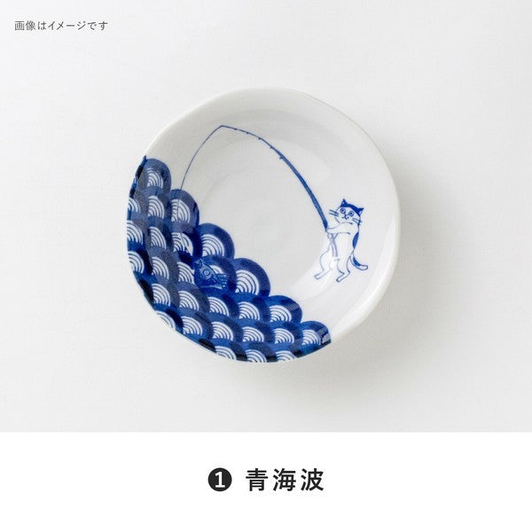 日本製 美濃燒 SHICHITA 和風貓咪碗盤 四款 | 陶瓷碗盤 漂亮的碗 貓奴 碗盤