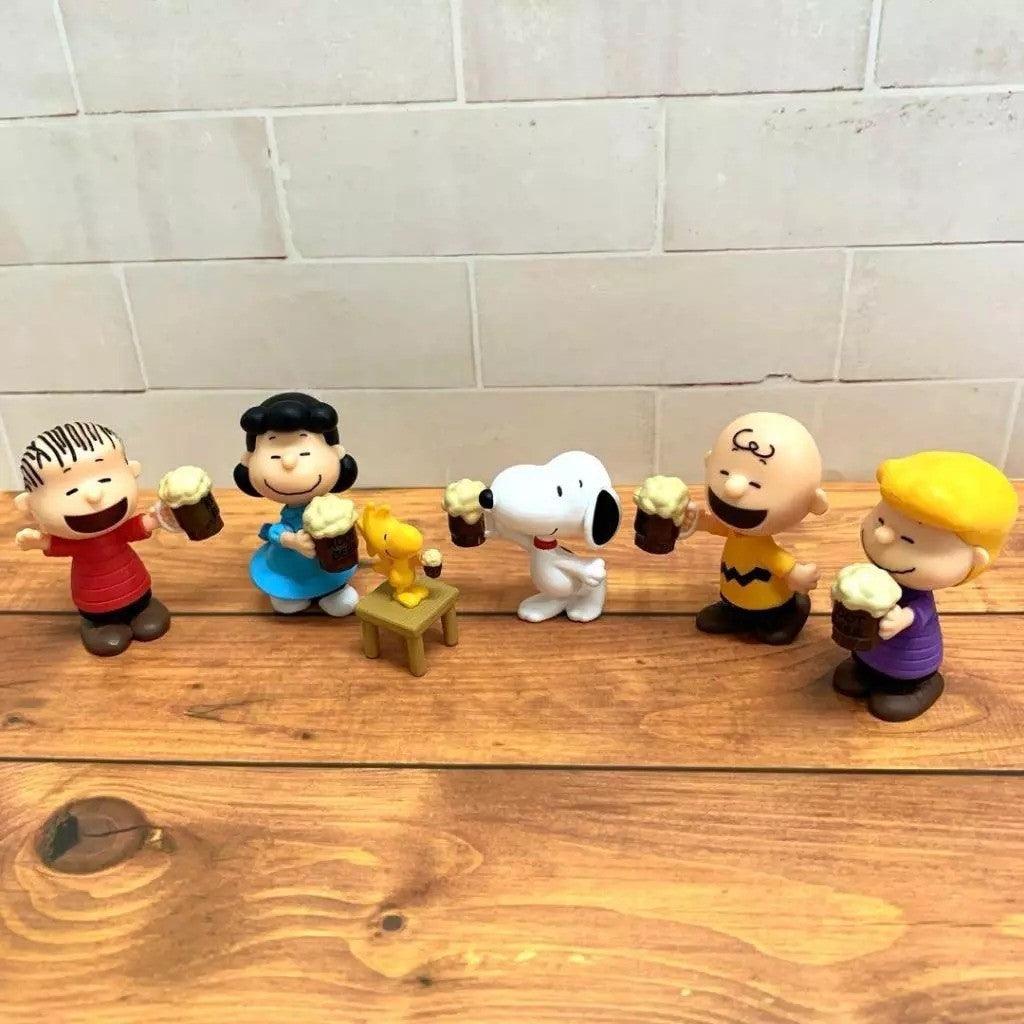 日本 萬代 BANDAI 史努比慶祝公仔 扭蛋