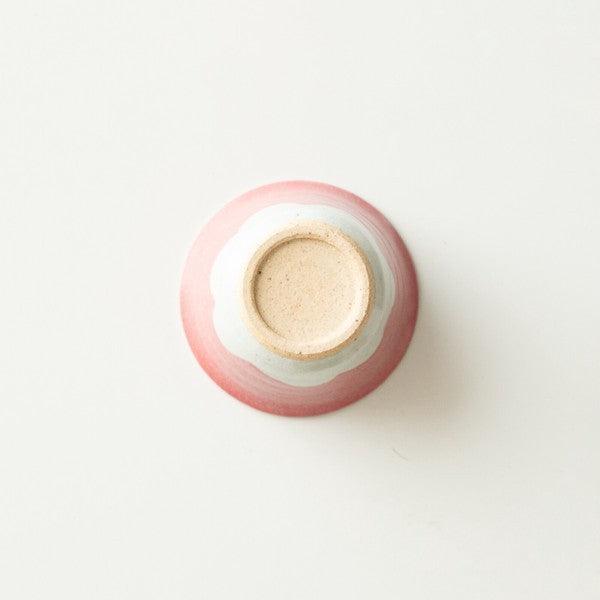 日本製 富士山造型茶杯 130cc 藍色 粉色|泡茶杯 豬口杯 陶瓷茶杯