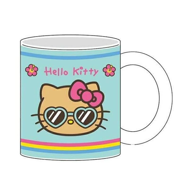 日本直送 Hello Kitty 日燒系列烤焦Kitty 馬克杯 兩色可選 | 曬黑Kitty 杯子