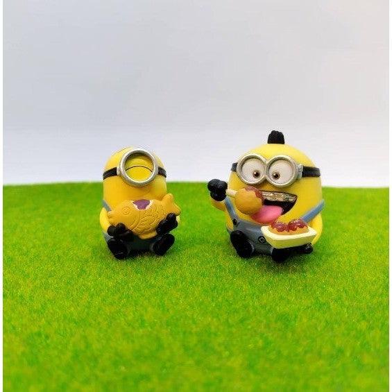 日本 T-ARTS 小小兵嚼嚼公仔扭蛋| Bob Kevin Stuart Otto 蛋糕裝飾 公仔