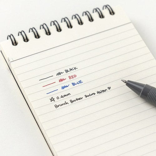 韓國 Romane 三色中性筆0.4mm | 原子筆 造型原子筆 按壓原子筆 韓國文創