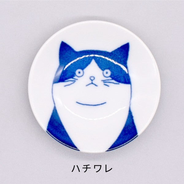 日本製 美濃燒 SHICHITA 可愛貓咪醬油碟 | 醬油碟 小盤子 迷你醬料碟