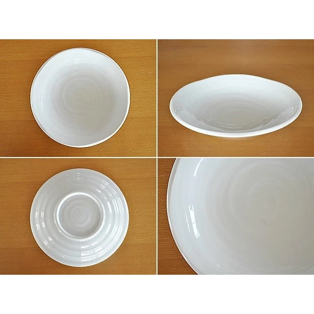 日本製 美濃燒 螺旋深口型盤∣咖哩盤 意大利麵盤