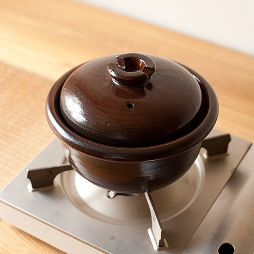 4th market 日本製遠紅外線土鍋 2人 1200cc | 炊飯鍋 料理鍋 飯鍋 陶瓷鍋 土鍋