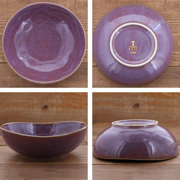 日本製 EAST table 美濃燒 窯變橢圓碗 | 深碗 不規則碗 咖哩碗