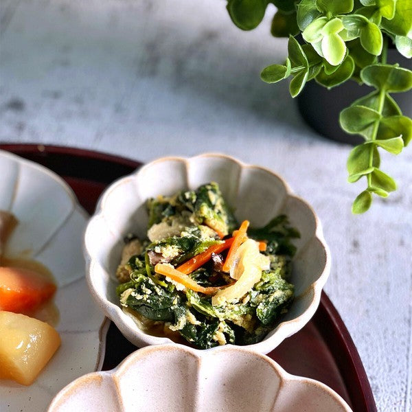 日本製 Shinogi 菊形陶瓷餐盤│小碟 淺盤 碗