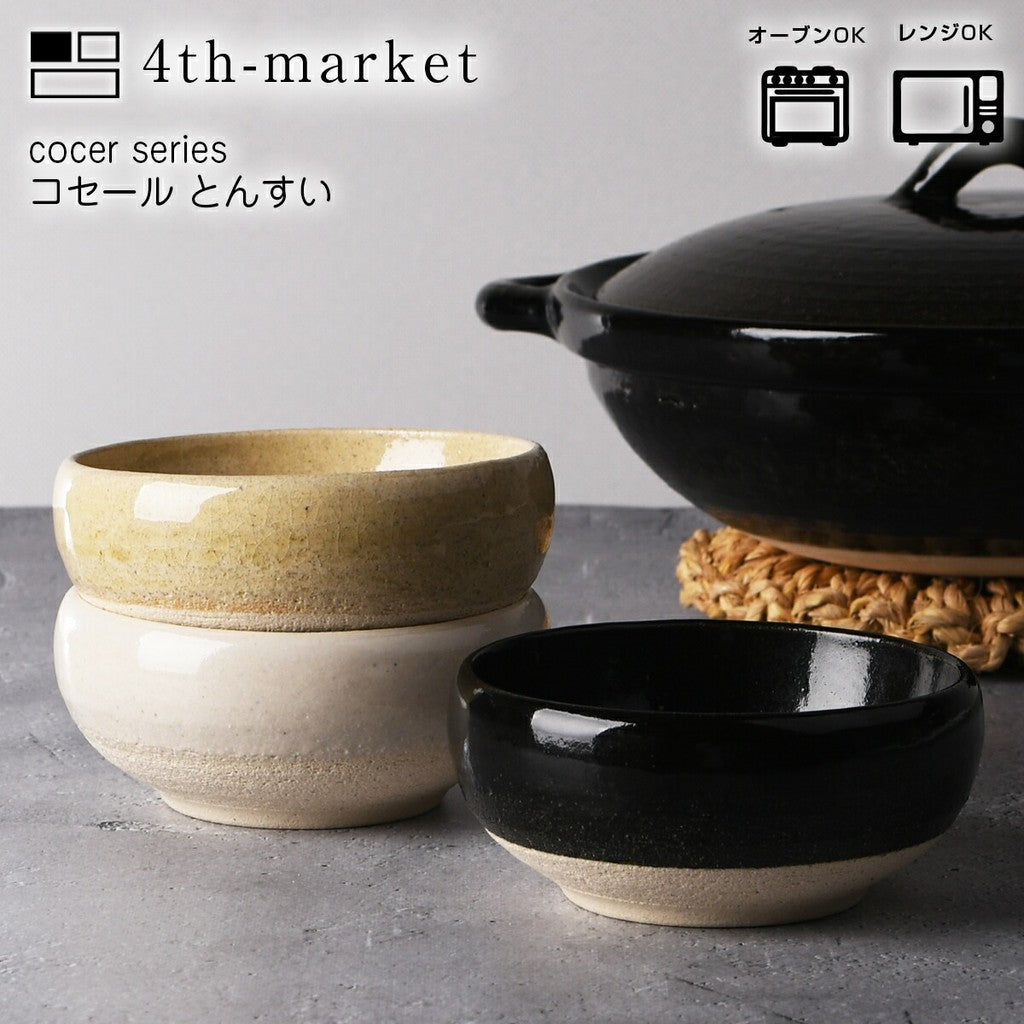 4th market 日本製萬古燒湯碗 | 飯碗 陶瓷碗 美耐皿碗 湯碗
