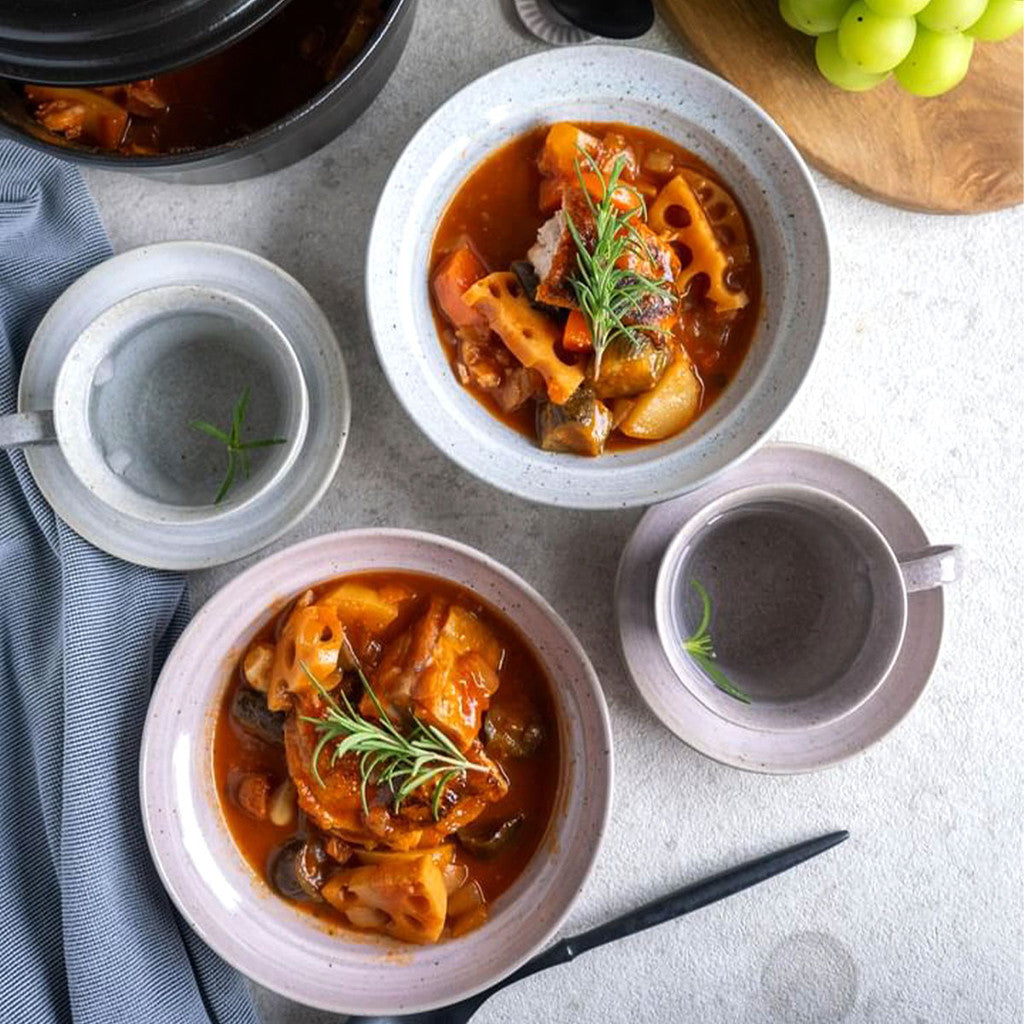 美濃燒 日式雲 陶瓷餐盤∣碗 馬克杯 湯杯 盤子