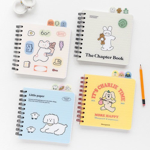 韓國文創 ROMANE 活頁筆記本 | 筆記本 日記本 文具 辦公室用品