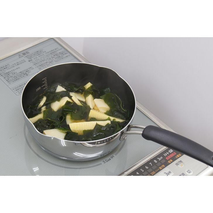 匠味 IH單把手鍋 18cm︱IH爐 雪平鍋