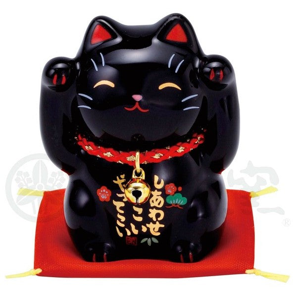 日本 藥師窯 彩繪招財貓 福財招財貓 | 金槌 開運招福 開運小物