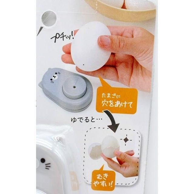 貓咪 雞蛋打孔器︱水煮蛋 糖心蛋 白煮蛋 冰箱磁鐵