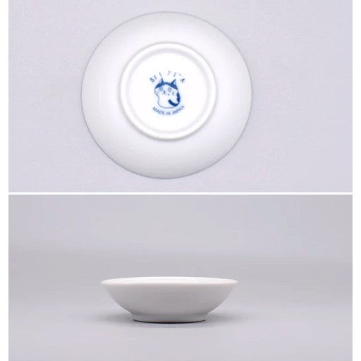 日本製 美濃燒 SHICHITA 可愛貓咪醬油碟 | 醬油碟 小盤子 迷你醬料碟