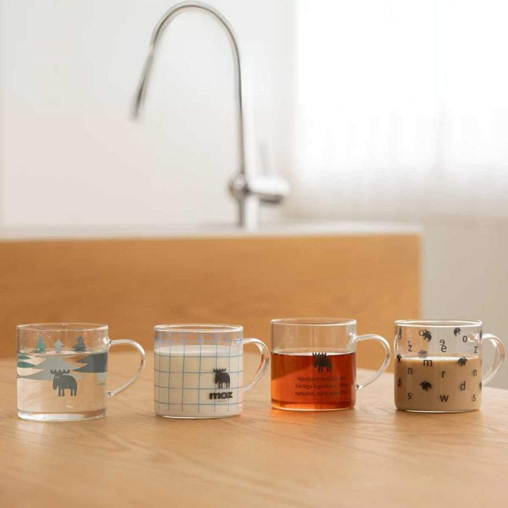 moz 玻璃馬克杯320ml︱咖啡杯 馬克杯 牛奶杯 北歐風 禮物