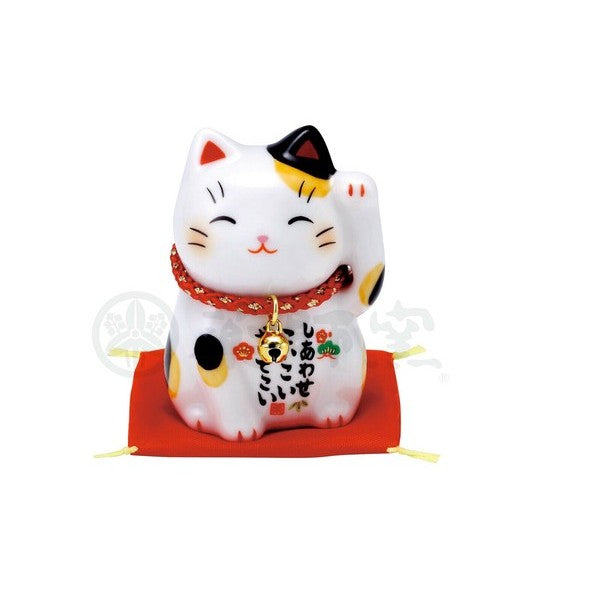 日本 藥師窯 彩繪招財貓 福財招財貓 | 金槌 開運招福 開運小物