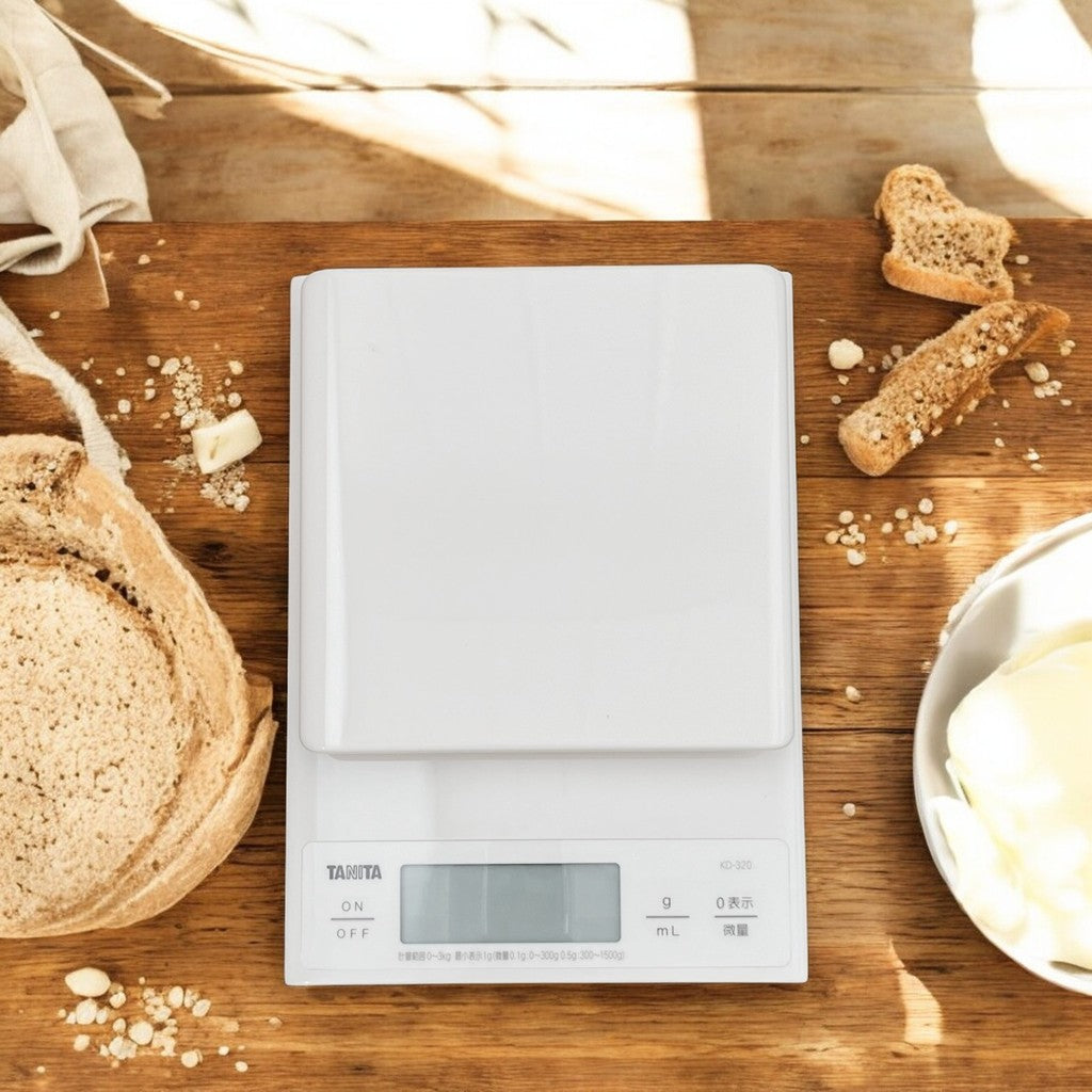 日本 Tanita KD320WH 電子秤 3kg | 廚房用具 料理秤 食物秤