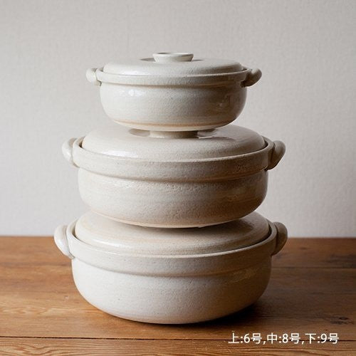 4th market 日本製萬古燒燉煮8號湯鍋 2000cc 湯鍋 煮鍋 悶鍋 燉煮鍋