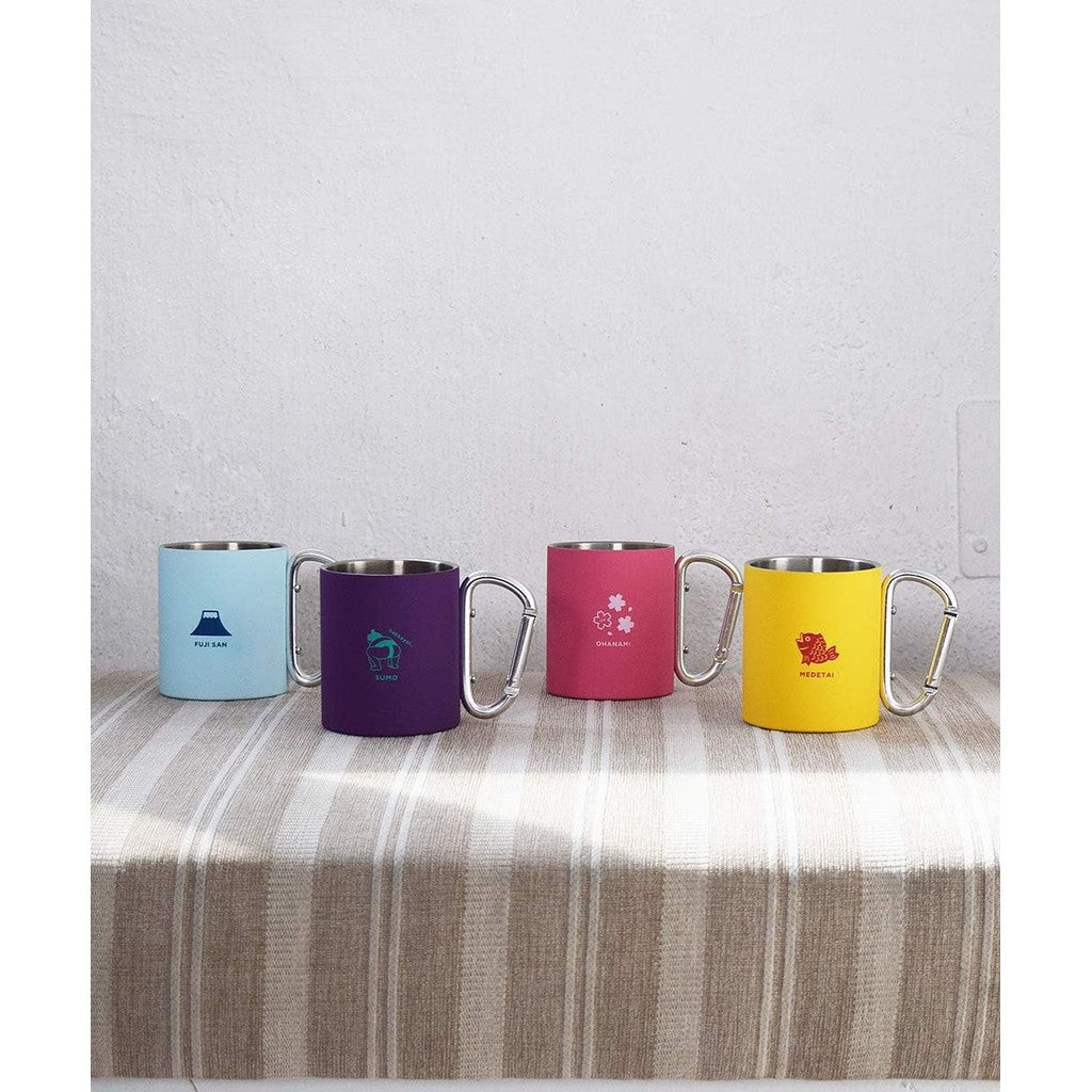 登山扣馬克杯︱掛勾 輕量 富士山 壽司 鯉魚 戶外露營