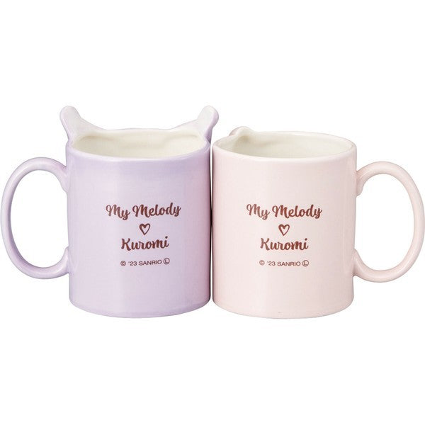 日本 迪士尼對杯 情侶馬克杯 300ml | 米奇米妮 美樂蒂 庫洛米 長髮公主