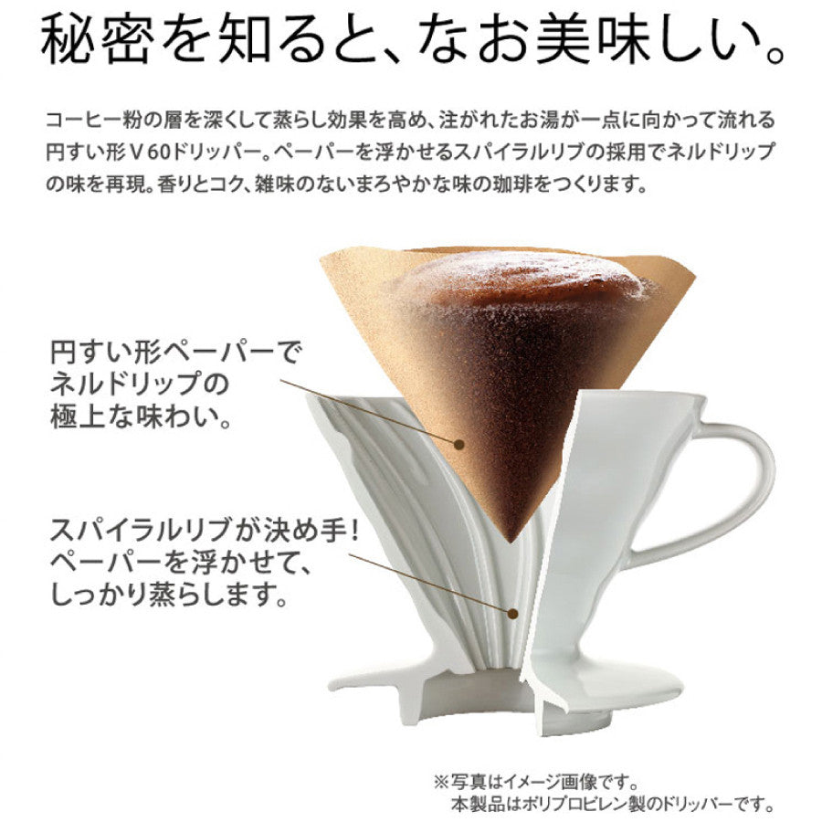 HARIO V60 02 濾杯咖啡壺組︱四件組 咖啡壺 濾杯 濾紙 量匙 咖啡器具