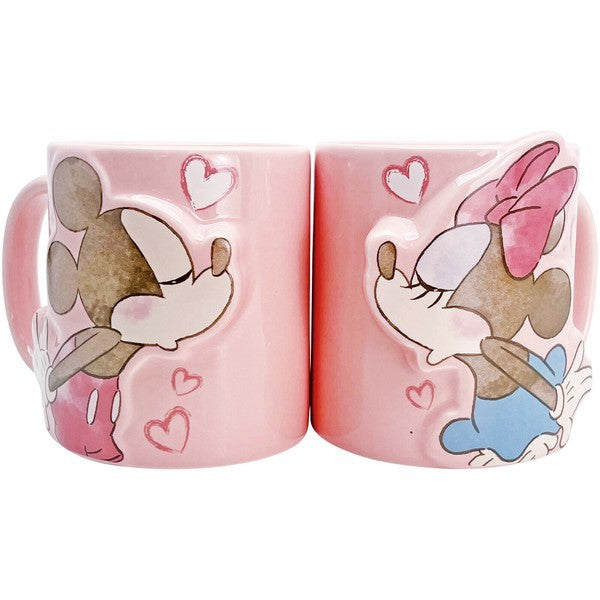 日本 迪士尼對杯 情侶馬克杯 300ml | 米奇米妮 美樂蒂 庫洛米 長髮公主