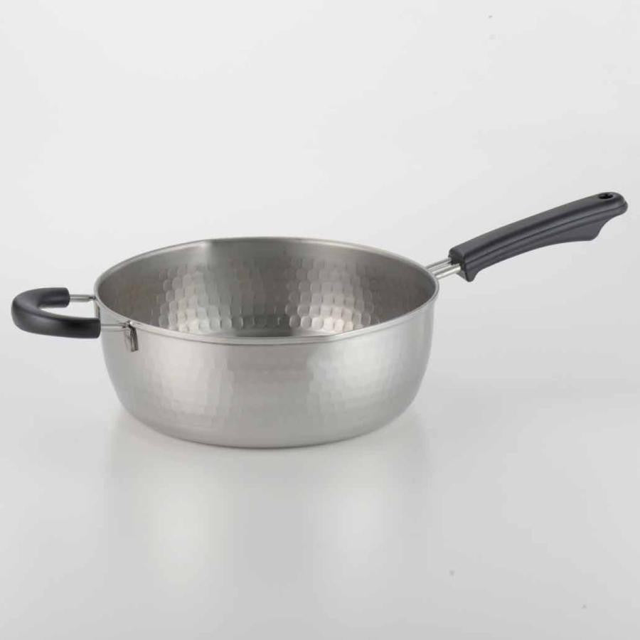 日本製 吉川 味壱 不銹鋼雪平鍋︱20CM 24CM IH爐 不鏽鋼鍋