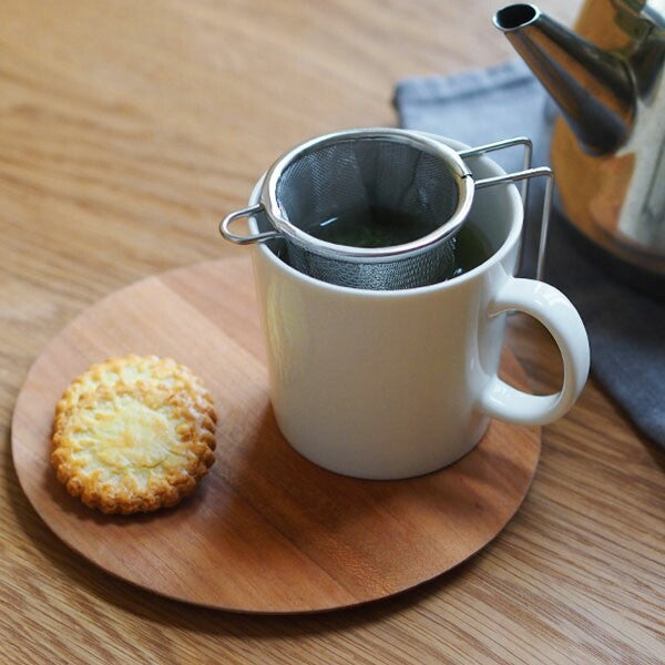 日本製 SALUS 雙層不鏽鋼 深型濾茶網 | 2種尺寸 濾茶器 桌用型