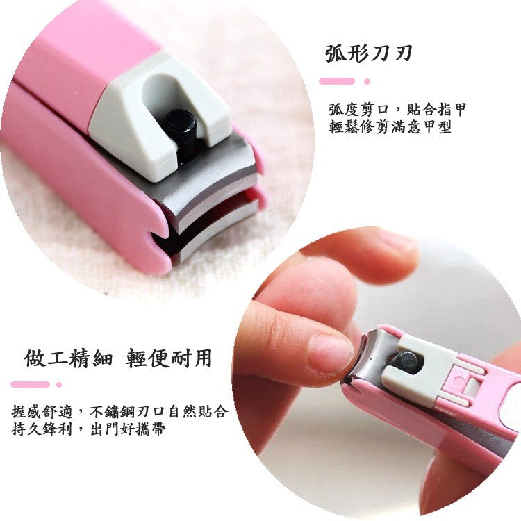 日本製 KAI 貝印 Hello Kitty 指甲刀 | 不鏽鋼 指甲剪 指甲銼刀 抗菌