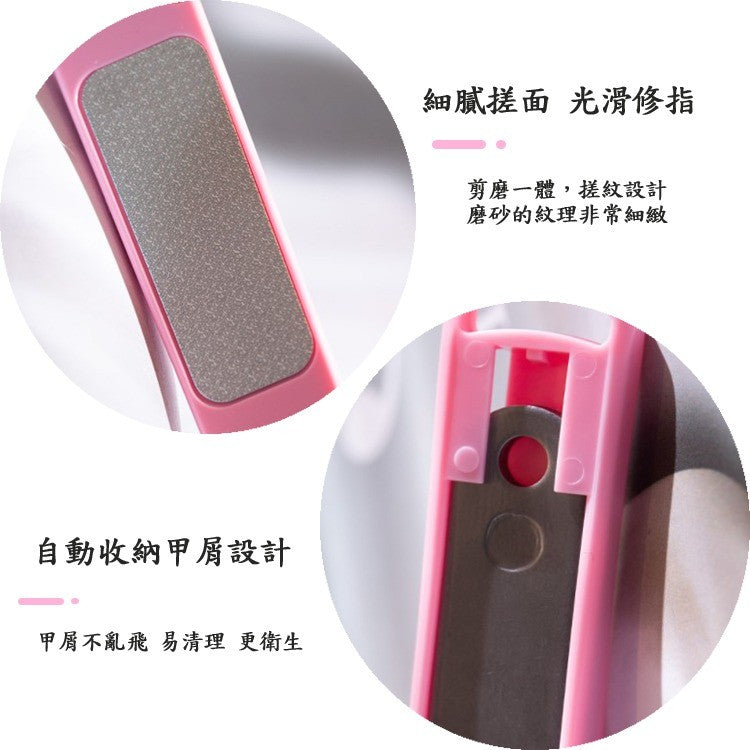 日本製 KAI 貝印 Hello Kitty 指甲刀 | 不鏽鋼 指甲剪 指甲銼刀 抗菌