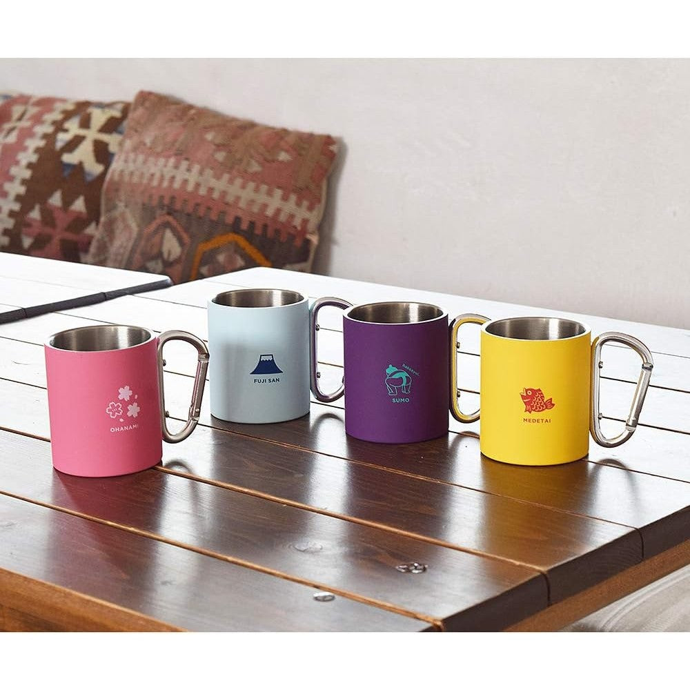 登山扣馬克杯︱掛勾 輕量 富士山 壽司 鯉魚 戶外露營