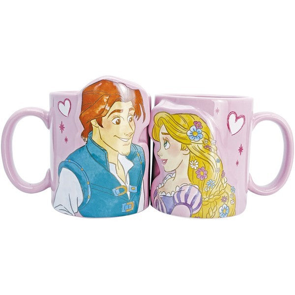 日本 迪士尼對杯 情侶馬克杯 300ml | 米奇米妮 美樂蒂 庫洛米 長髮公主