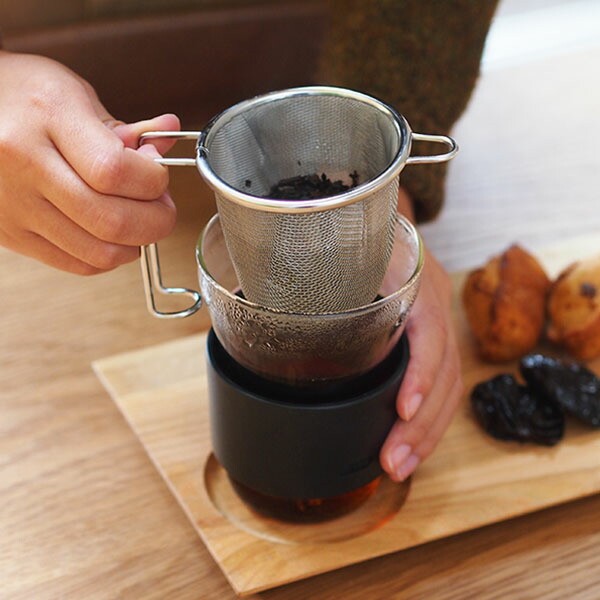 日本製 SALUS 雙層不鏽鋼 深型濾茶網 | 2種尺寸 濾茶器 桌用型