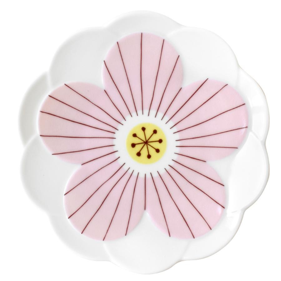 日本製 九谷燒 浪漫花盤 17cm | 中盤 點心盤 淺盤 兩色 附禮盒 晴九谷