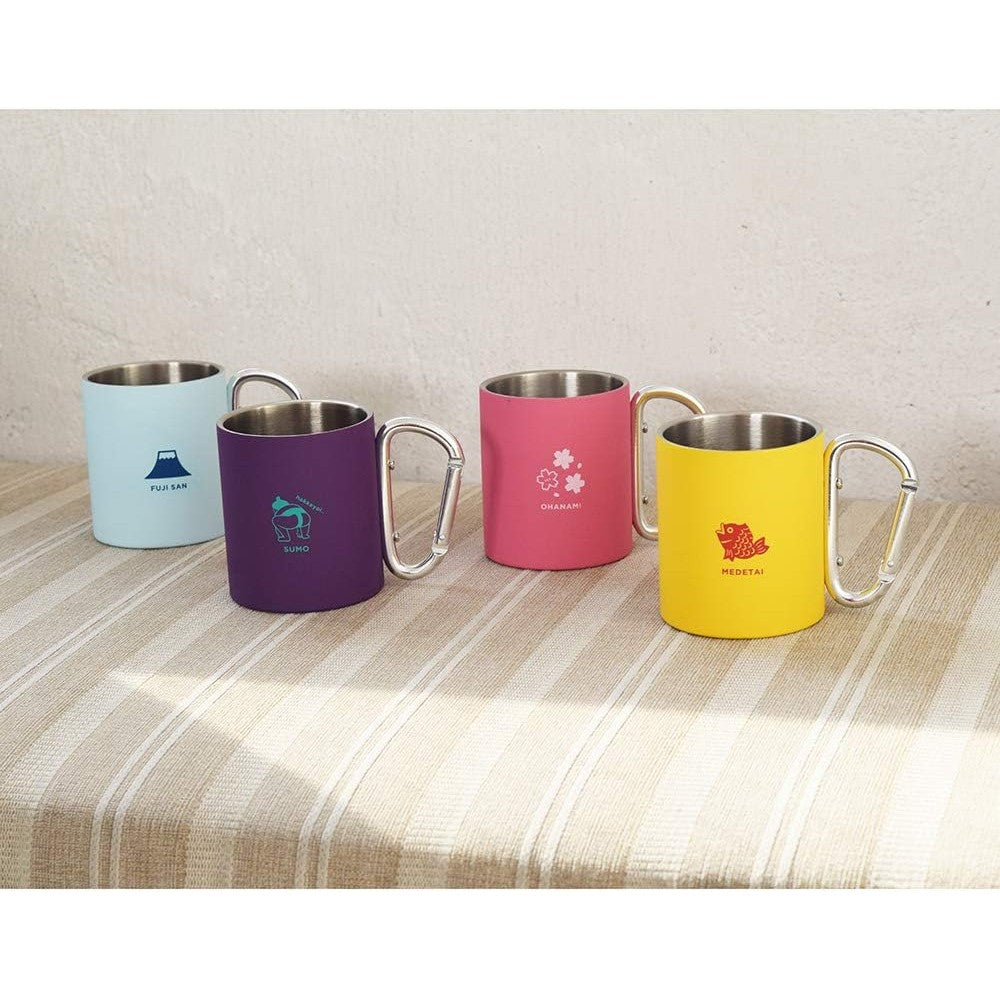 登山扣馬克杯︱掛勾 輕量 富士山 壽司 鯉魚 戶外露營