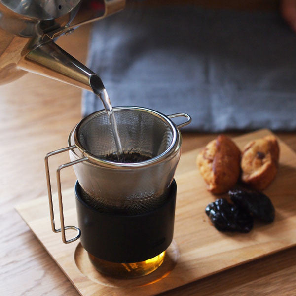 日本製 SALUS 雙層不鏽鋼 深型濾茶網 | 2種尺寸 濾茶器 桌用型