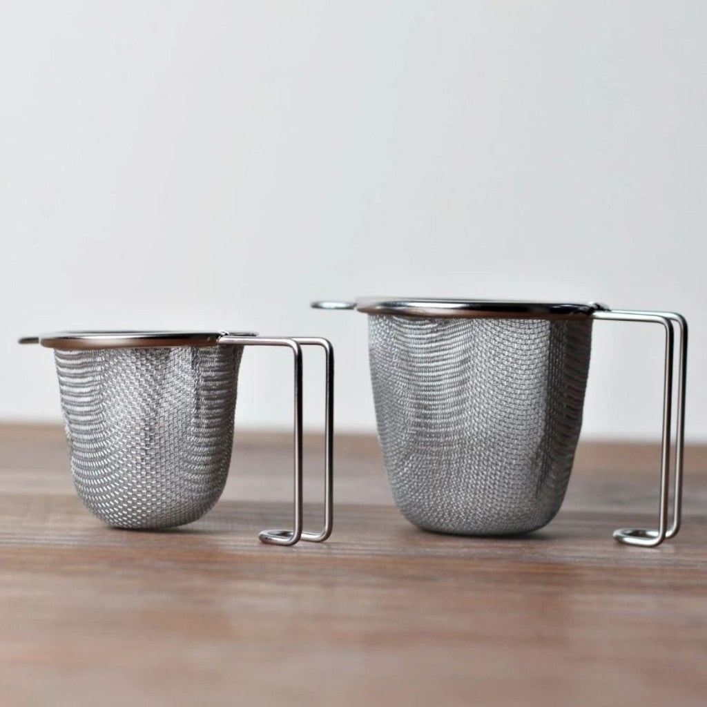 日本製 SALUS 雙層不鏽鋼 深型濾茶網 | 2種尺寸 濾茶器 桌用型
