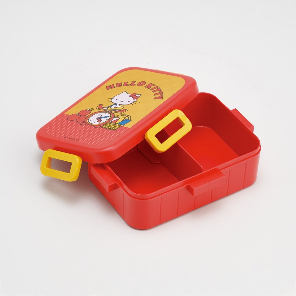Skater 日本直送 HelloKitty便當盒 | 分隔 微波便當盒 可愛便當盒 兒童便當盒 餐盒