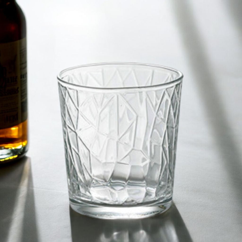 保加利亞 鑽石威士忌酒杯 220ml | 冰酒杯 水杯 茶杯 咖啡杯 烈酒杯 威士忌杯 調酒杯 玻璃杯