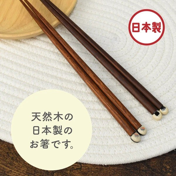 日本製造 日系質感 可愛療癒系 天然木 筷子 | 天然原木手工彩繪 環保餐具