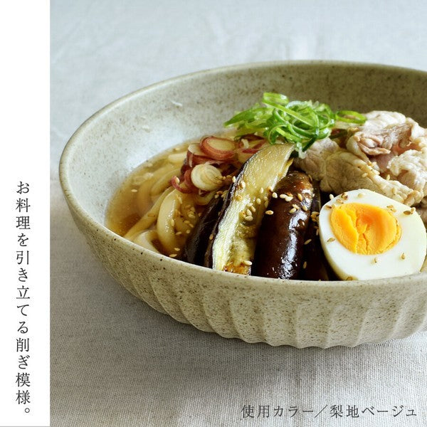 日本製 美濃燒 削切梨地紋路 霧面簡約 陶瓷餐盤|餐桌質感 陶瓷盤 甜點盤 深盤