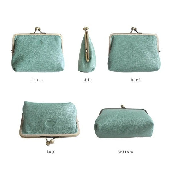 日本 SCANDINAVIAN FOREST 刺蝟 真皮 口金包 化妝包 零錢包 口金零錢包 小化妝包