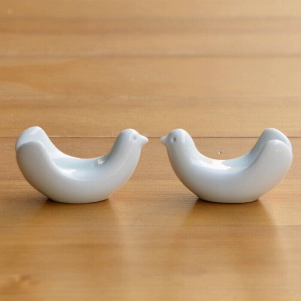 日本製 白山陶器 波佐見燒羽紋戒指盤 | 造型飾品盤 首飾收納盤 展示盤 置物托盤 戒指盤 名片夾