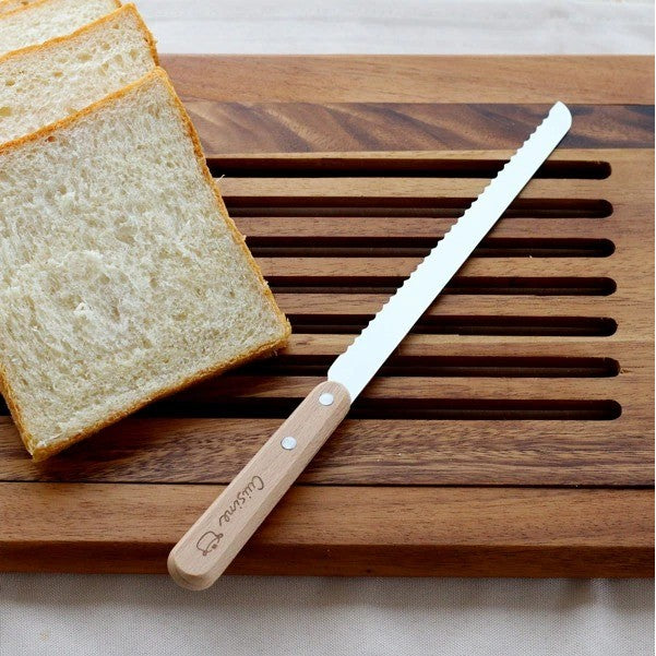 日本製 SALUS 佐藤金屬 Cuisine 木柄不銹鋼餐具 | 燕三條 廚房用 麵包刀 打蛋器 削皮刀