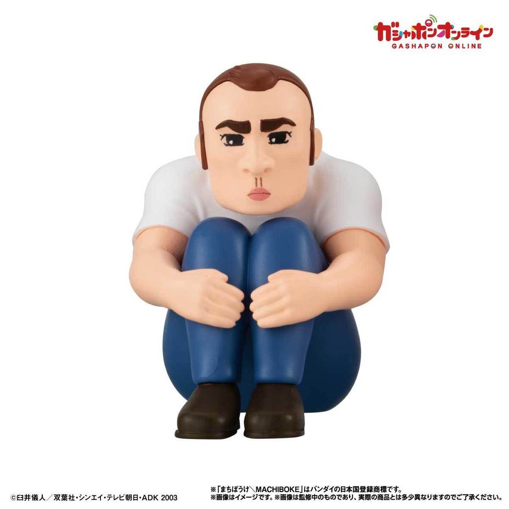 日本 蠟筆小新等待中公仔P7 扭蛋 光榮燒肉之路 公仔 小白 廣志 佐衛門