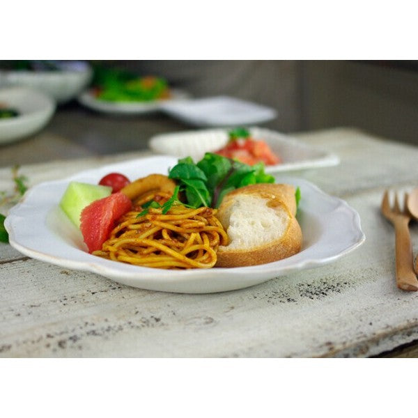 益子燒 kinari 褶邊陶瓷盤︱深盤 咖哩盤 義大利麵盤 沙拉盤 日式餐具