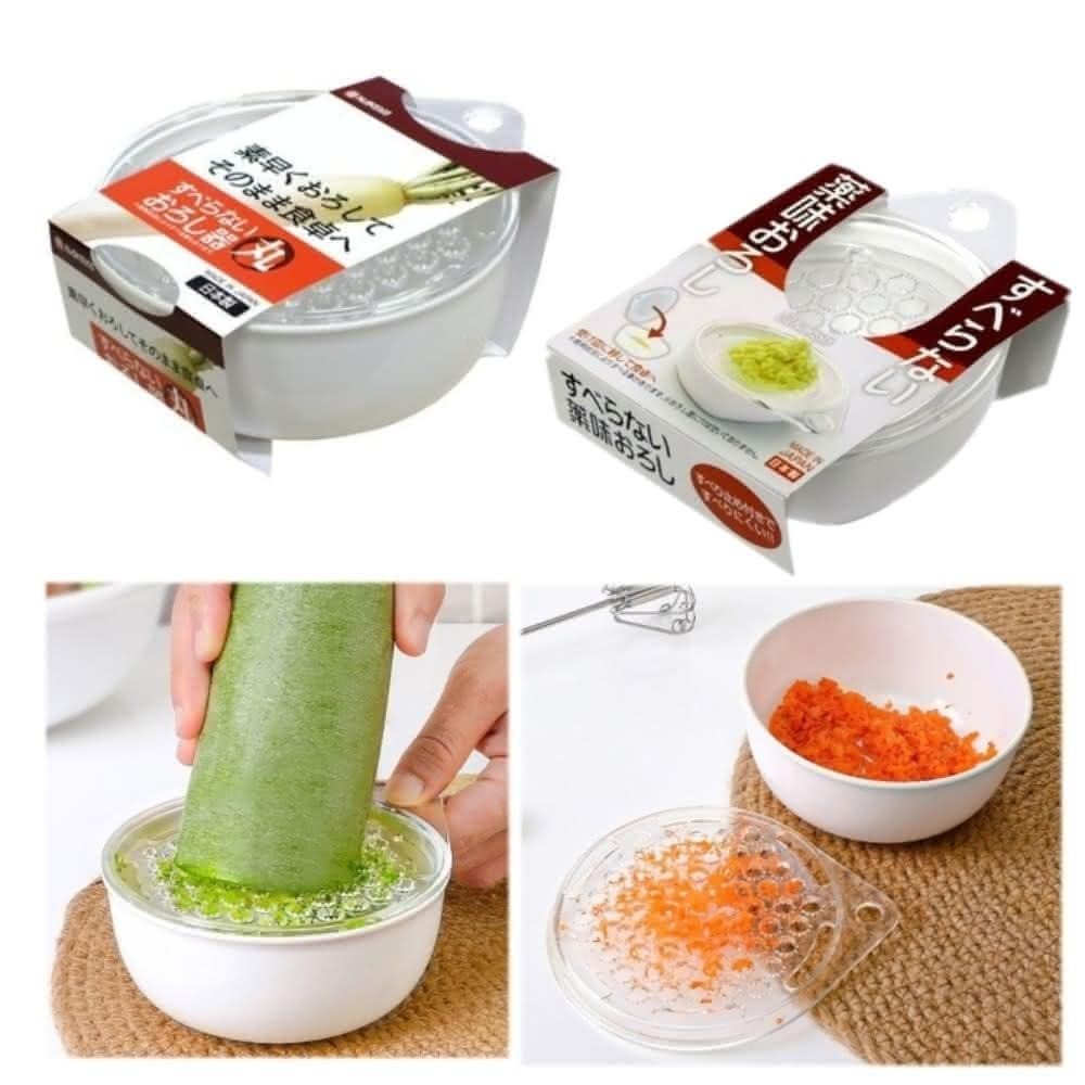 日本製 SANADA 帶手柄磨泥器 附蓋 | 雙面磨蒜泥 可直接冷藏 蒜泥保鮮盒 山藥磨泥